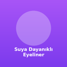 Suya Dayanıklı Eyeliner