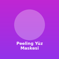Peeling Yüz Maskesi