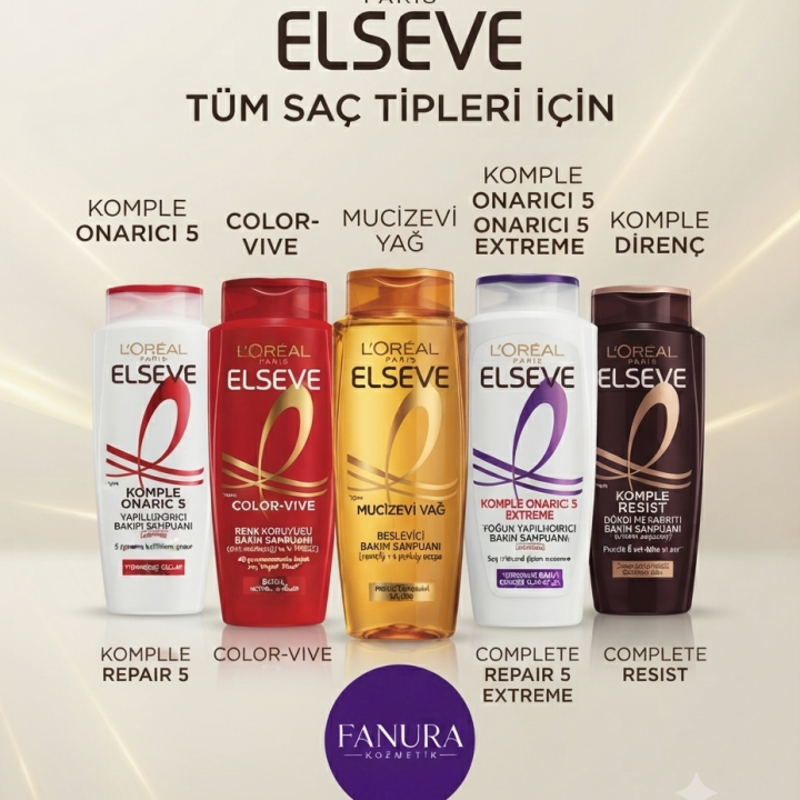 Elseve 300 ml Şampuan