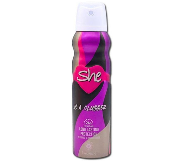 She Clubber Kadın Deodorant 150ml