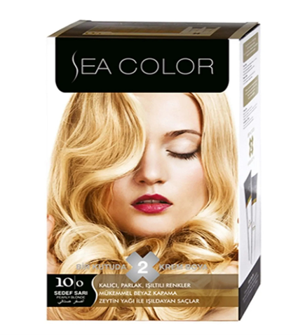 Sea Color 10.0 Sedef Sarı Saç Boyası