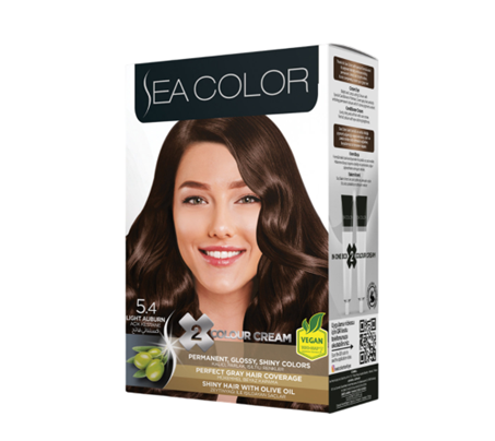 Sea Color 5.4 Açık Kestane Saç Boyası
