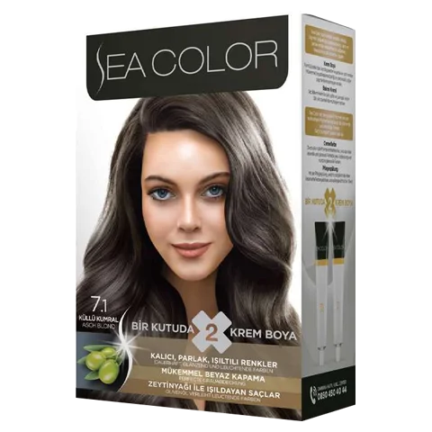 Sea Color 7.1 Küllü Kumral Saç Boyası