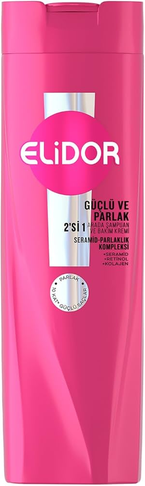 Elidor Güçlü ve Parlak 2’si 1 Arada Şampuan 200 ml