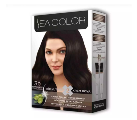 Sea Color 3.0 Koyu Kahve Saç Boyası